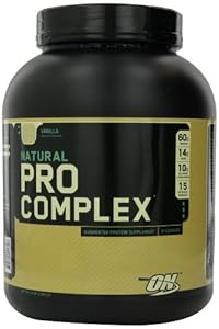 Optimum Nutrition Natural Pro Complex, Vanilla, 4.6 Pound