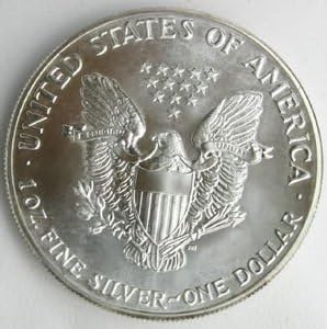 1989 Us Mint American Silver Eagle $1 Dollar Unc Coin