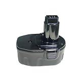 14.4v Replacement DEWALT DW9091 DW9094 Battery, DC9091, DE9038, DE9091, DE9092, DC Series DC613KA, DC614KA, DC615KA, DC612KA, DC728KA Dewalt DW Series DW054K-2, DW055K-2, DW906 (2000 mAH Ni-CD or 3000mAh NI-MH)