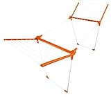 Leifheit 81564 Wäscheständer Condor 200, orange