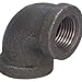 Anvil 8700123857, Malleable Iron Pipe Fitting, 90 Degree Elbow, 1-1/4