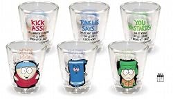 South Park 3 pc Shot Glass Set