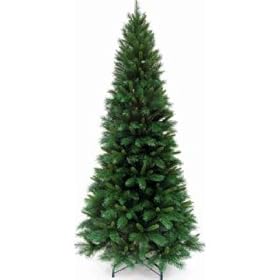Festive Green Slim Line Duchess Artificial Christmas Tree, 1.65 m (5.5ft)