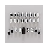Gorilla Automotive Products 71943: Lug Nuts, Conical Seat, 14mm x 1.50 RH, Closed End, Standard/Locking, Chrome Plated Steel, Set of 20