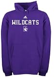 Northwestern Wildcats adidas Purple Football Sideline Hoodie