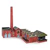 Metcalfe PN108 N Gauge Card Kit - Factory & Boilerhouse with rail sidebay