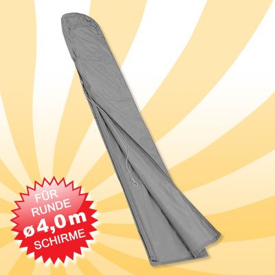 Husse, Schoner, Schutzhülle für Sonnenschirme bis ø 4m