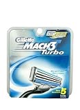 Gillette Mach3 Turbo 5 Cartridges