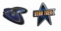 Star Trek Enterprise Cupcake Rings - 12ct
