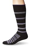 Sockwell Men's Concentric Stipe Moderate (15-20mmHg) Graduated Compression Socks