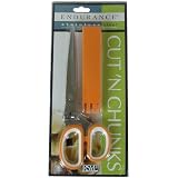 RSVP Cut 'n Chunks Kitchen Scissors, for bite-size pieces