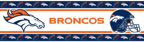 Denver Broncos NFL Wallpaper Border