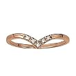 14K Rose Gold Diamond Ring/Band