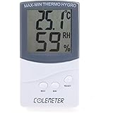 Digital Hygrometer Wet Humidity Thermometer Temperature Meter LCD Display