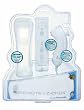 Nintendo Wii Remote with Skin and Wired Nunchuk - White