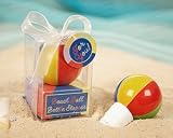 Have a Ball! Hand Painted Ceramic Beach Ball Bottle Stopper
