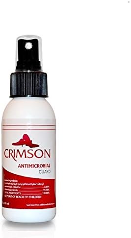 Crimson Antimicrobial Guard - 3 Oz, Long-lasting Odor Eliminator For Shoes, Socks, Gloves &amp; Bags. 90-Day Protection Per Application