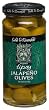 Sable & Rosenfeld Vodka Kicked Jalapeno Tipsy Olives, 5-Ounce Glass Jars (Pack of 6)