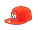 MLB Miami Marlins Authentic On Field Away Cap, Orange