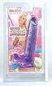 Adam & Eve Carmen's Fun Dildo, 7" Jel-Lee Purple