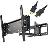 VideoSecu TV Mount for Panasonic TH42PA20 TH-42PA20 TH42PA20U/P TH-42PA20U/P TH42PA25U/P TH-42PA25U/P TH42PD25U/P TH-42PD25U/P TH42PD50U TH-42PD50U TH42PD60U TH-42PD60U TH42PG9U TH-42PG9U --- 42 Plasma Flat Screen LCD HDTV TV-Arm Extended 26 3VH