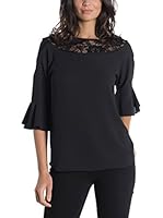 La belle parisienne Blusa Zoe (Negro)