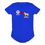 Peace, Love, Bernese Mountain Dog ベビーボディ