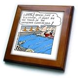 Tomb Of The Unknown Coneheads - 8x8 Framed Tile