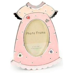Baby Girl Photo Frame - Silver Plated Christening, Baptism, Baby Gift - NEW!