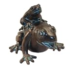 Zoobox ZF-0207F-CB Water Gardening Baby Frog on Fat Frog Copper Bronze