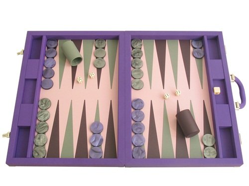 Dal Negro Cialux Backgammon Set (20 Attache Case, Board Game) Purple 41 4uRJaA5L Dal Negro Cialux Backgammon Set (20 Attache Case, Board Game) Purple