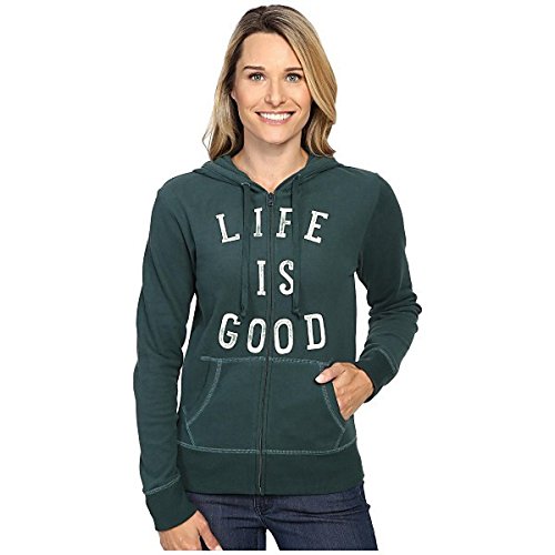 ライフイズグッド アウター パーカ＆スウェット LIG Go To Zip Hoodie Balsam Gre [並行輸入品]