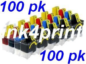 100 Pack 40/20/20/20 Lc41 Lc-41 Compatible Ink Cartridge Replacement for Brother Black Cyan Magenta Yellow