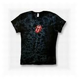 The Rolling Stones "Classic Red Tongue" Tie-Dye Women's T-Shirt