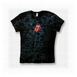 The Rolling Stones "Classic Red Tongue" Tie-Dye Junior Women's T-Shirt