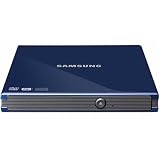 Samsung External Slim DVD-W USB Compatible with Mac and PC SE-S084C/RSLN (Blue)