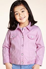 Cotton Rich Classic Collar Denim Jacket
