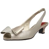 J.Renee Womens Kiana Peep-Toe Slingback