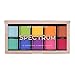 Profusion Cosmetics Mini Artistry 10 Shade Eyeshadow Palette, Spectrum