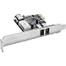 Dexlan Carte PCI-Express FireWire 400 1394a 2+1 port