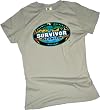Survivor -- The Amazon Crop Sleeve Fitted Juniors T-Shirt