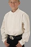 Boys Frontier Banded Collar Shirt
