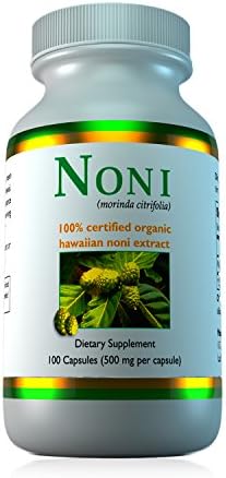Noni Organic Pure Hawaiian 500 mg 12:1 Extract