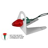 Best Price 25 Pack Shingle Tab Light Clips - For C7 or C9 Christmas Light Bulbs - HLS 39001Q