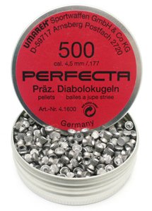Beretta Perfecta .177 Cal, 7.7 Grains, Wadcutter, 500/Tin