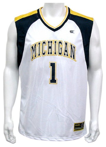 Buy Michigan Courtside Mens Basketball Jersey by Colosseum Athletics