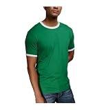American Apparel - Fine Cotton Jersey Ringer T-shirt (24100)