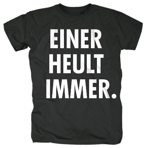 Universal Music Shirts Kalte Muschi - Einer heult immer 4844719 Unisex - Erwachsene Shirts im Preisvergleich 