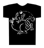  : Asian Zodiac Hi NRG T-Shirt & Coffee Tea Mug Year of the Rat: Born 1912 1924 1936 1948 1960 1972 1984 1996 2008 Made in USA