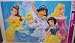Disney's Plastic Table Placemat in Color Blue with Great Picture of Belle, Cinderella, Jasmine, Snow White, Sleeping Beauty Measures About 17inches By 11 1/2 Inches